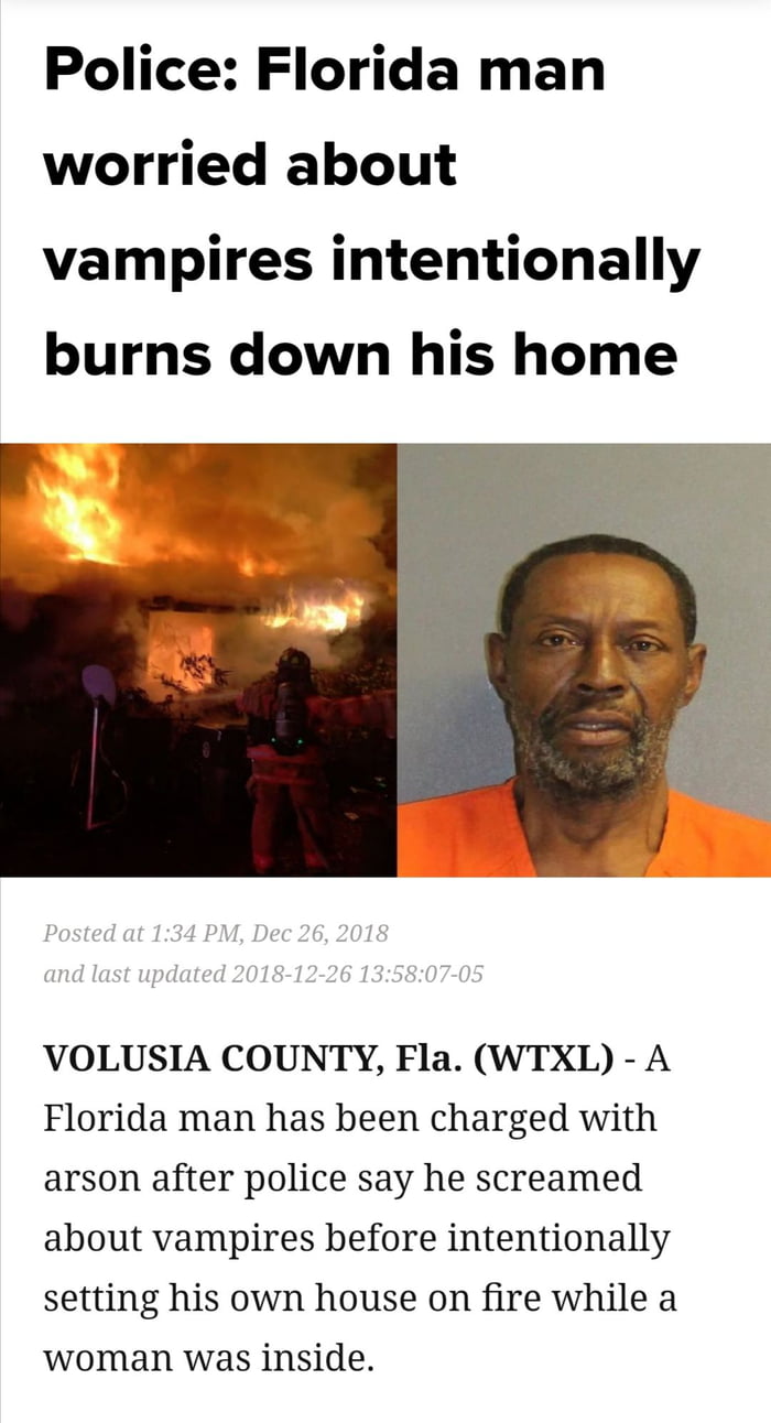 Florida man December 1st - 9GAG