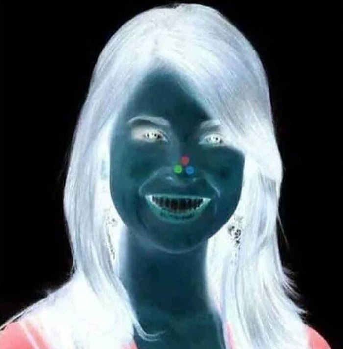 Watch the red dot for 20 seconds. After that, stare into a blank wall ...