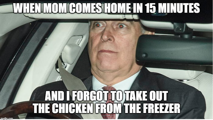 Prince Andrew's expressions are meme material - 9GAG