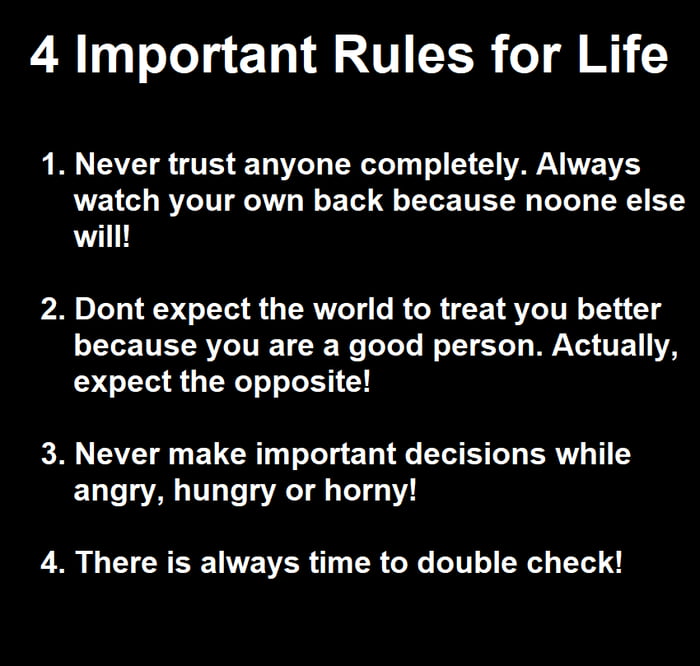 4 Importants Rules my mother gave me on the way the day I moved out - 9GAG