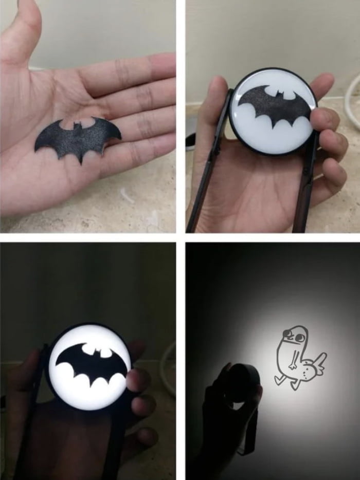 DIY Bat Signal 9GAG