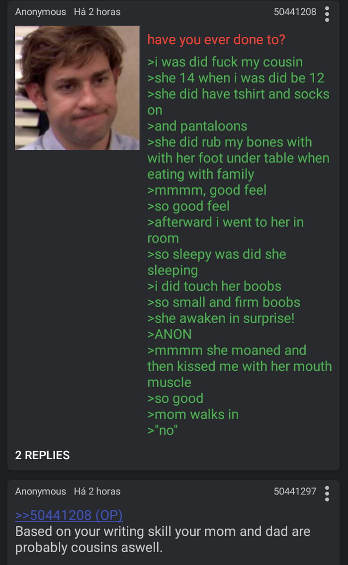 Anon has a writing style... - 9GAG