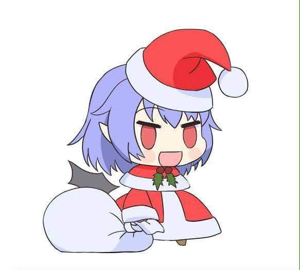 Padoru Advent calendar (day 5): Remilia Scarlet (sorry, no artist name ...