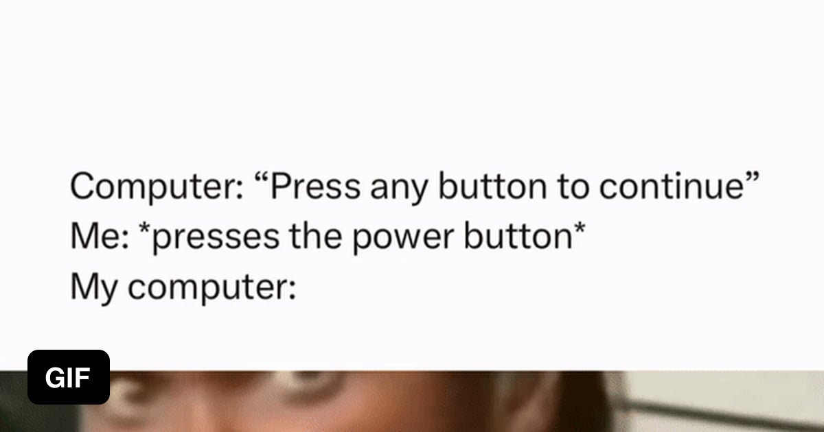 Any button - 9GAG