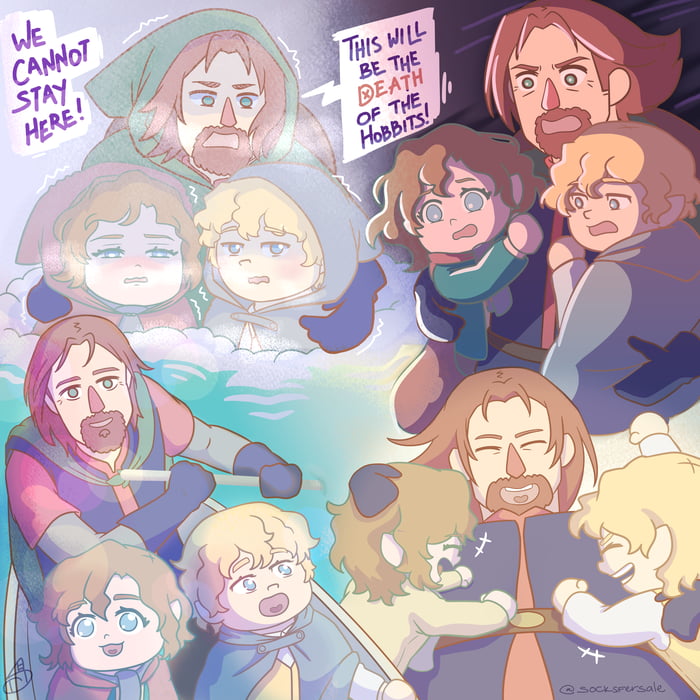 Boromir and his lil bros - 9GAG
