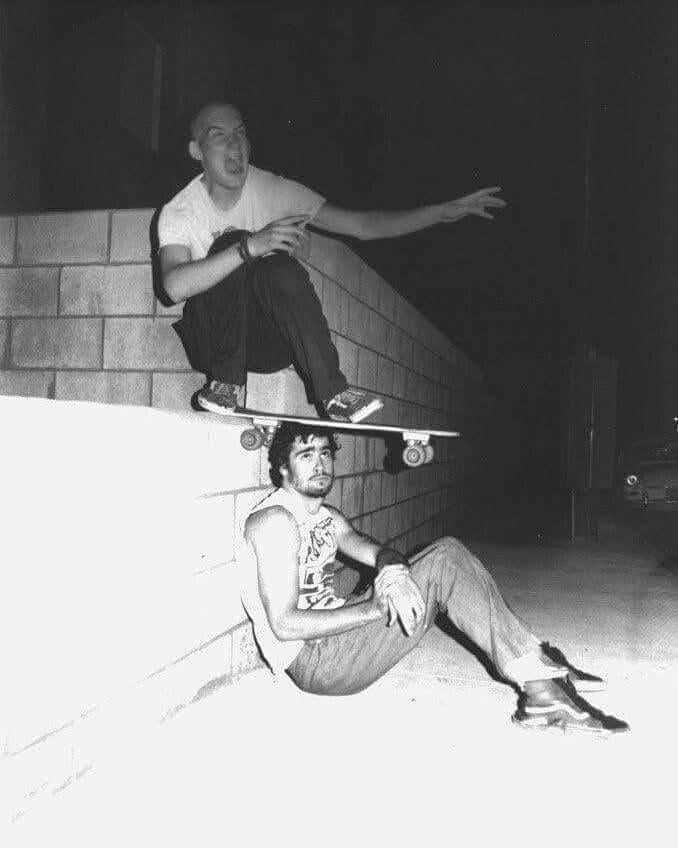 Ian MacKaye and Henry Rollins early 80s - 9GAG