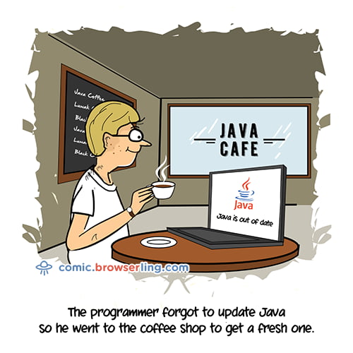Java Cafe - Programming Joke - 9GAG