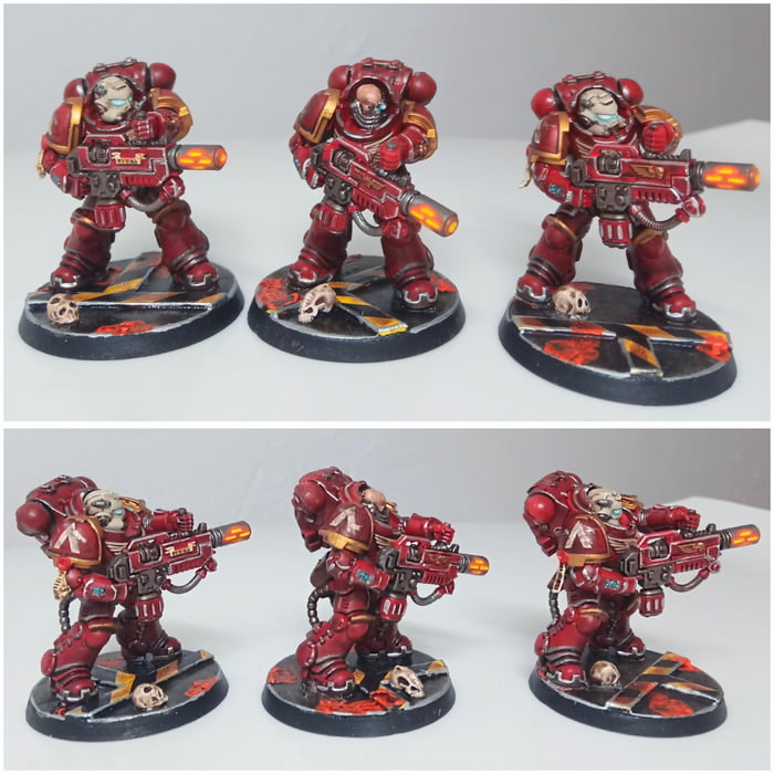 Primaris Eradicators with glowey barrels - 9GAG