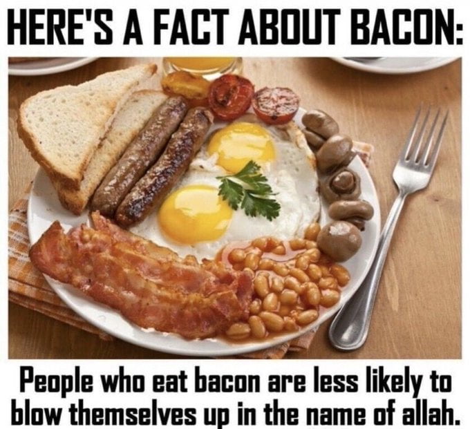 Bacon is good 9GAG