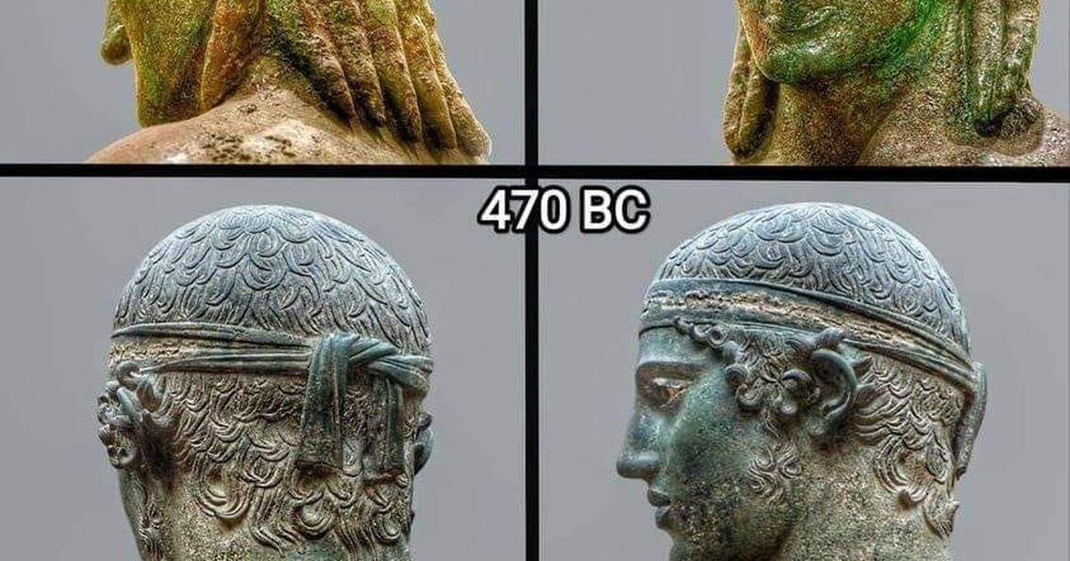 Statue Evolution Evolution of the Ancient Greek bronze statues - 9GAG