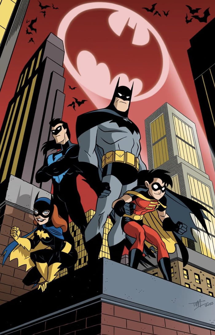 To me this is the perfect Batfamily. - 9GAG