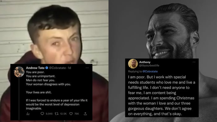 Virgin Tate vs Chad Anthony - 9GAG