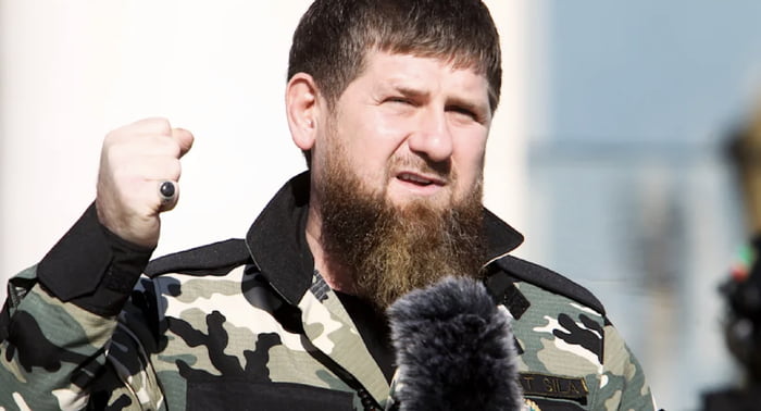 Is that a Louis Vuitton camo Kadyrov wearing?.. - 9GAG