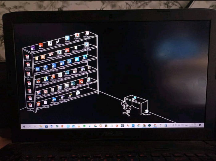 How do you manage your desktop - 9GAG
