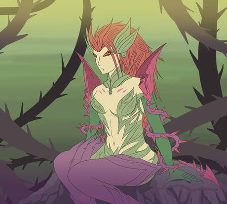 Zyra Fanart From League Of Legends 9gag