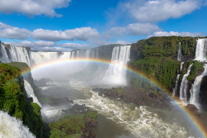 Iguazu Falls, Brazil side Follow on insta for more photos! - 9GAG