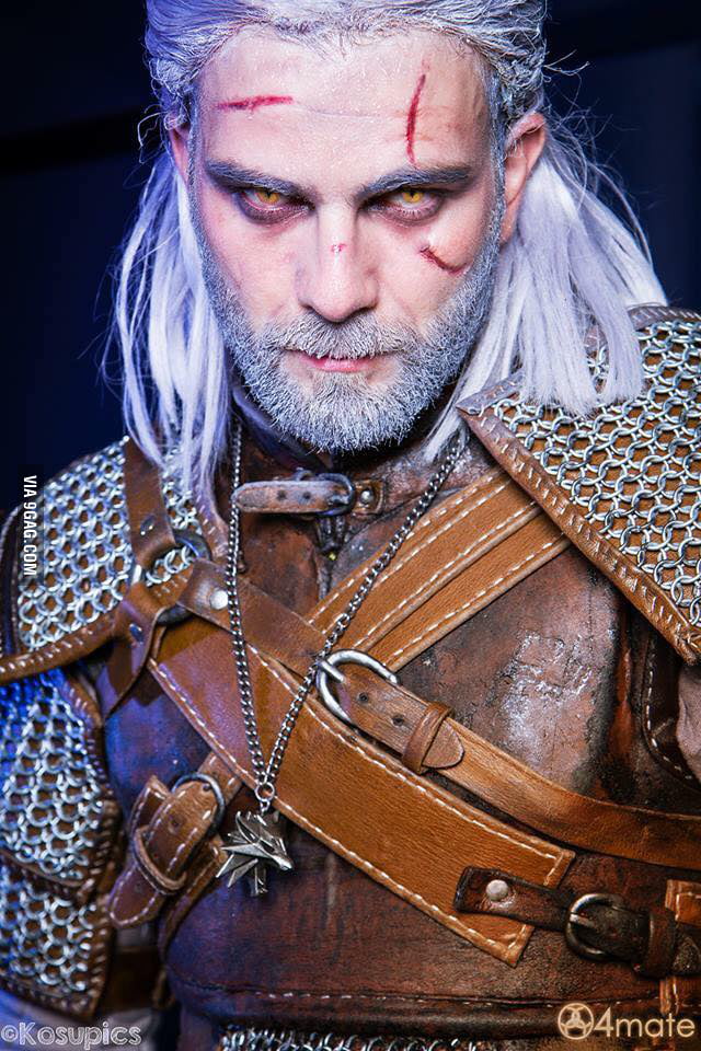 AMAZING Geralt Of Rivia Cosplay O O By Zephon Cos 9GAG   AZM3wP0 700b 