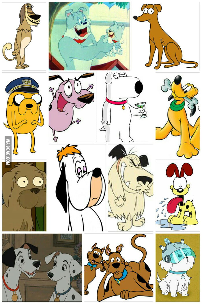 Who's your favourite cartoon dog character? - 9GAG