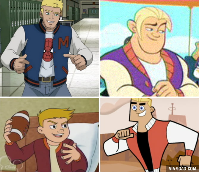 Cartoon Bully Stereotype Collection 9gag