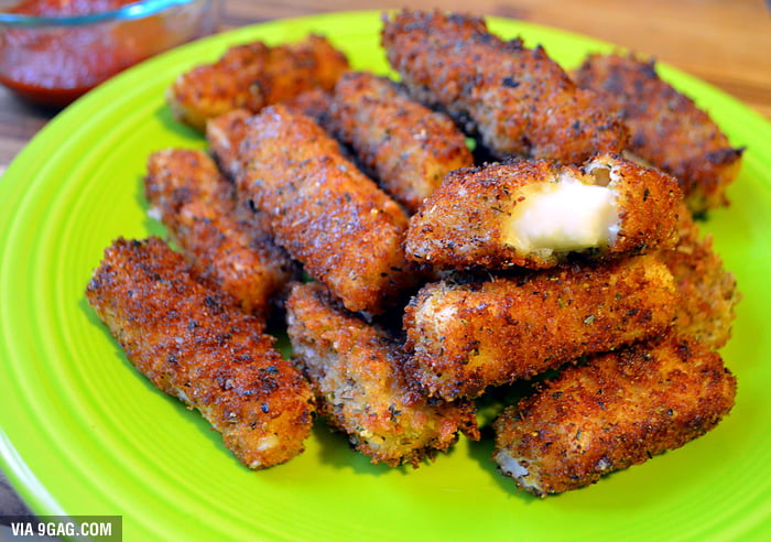 Mozzarella cheese sticks - 9GAG