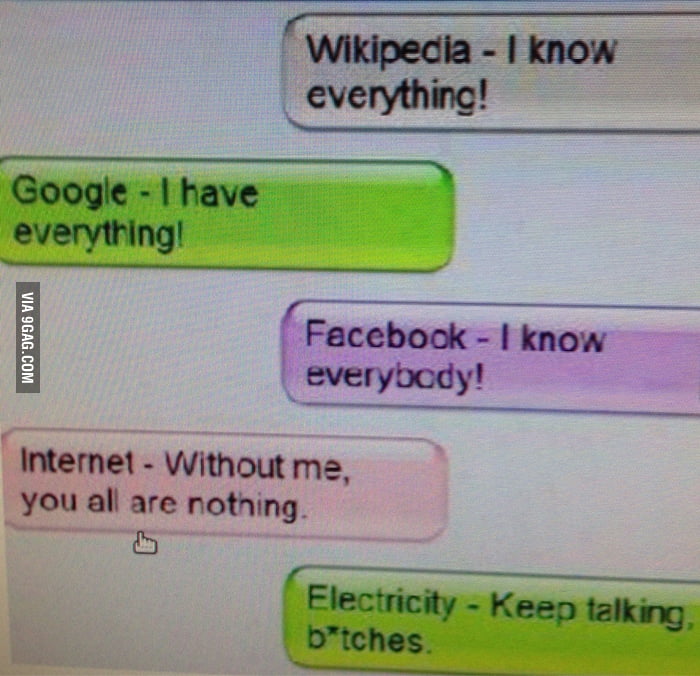 Keep talking b-tches - 9GAG