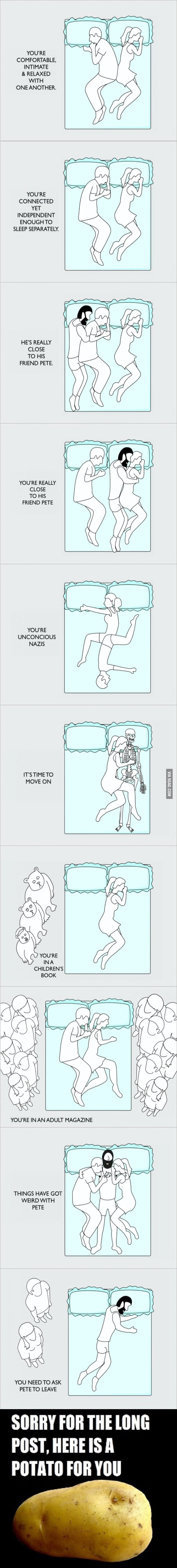 What Your Sleeping Positions Say About Your Relationship