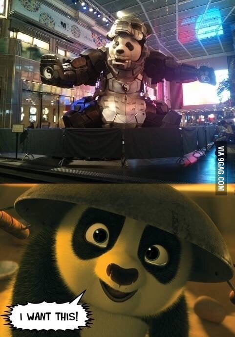 Whoa , IRON Panda for the win !! - 9GAG