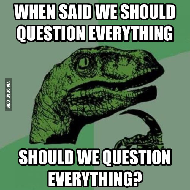 The ultimate question - 9GAG