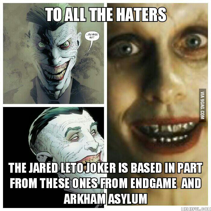 Here you have it. I read haters saying this joker wasn't in the comics ...