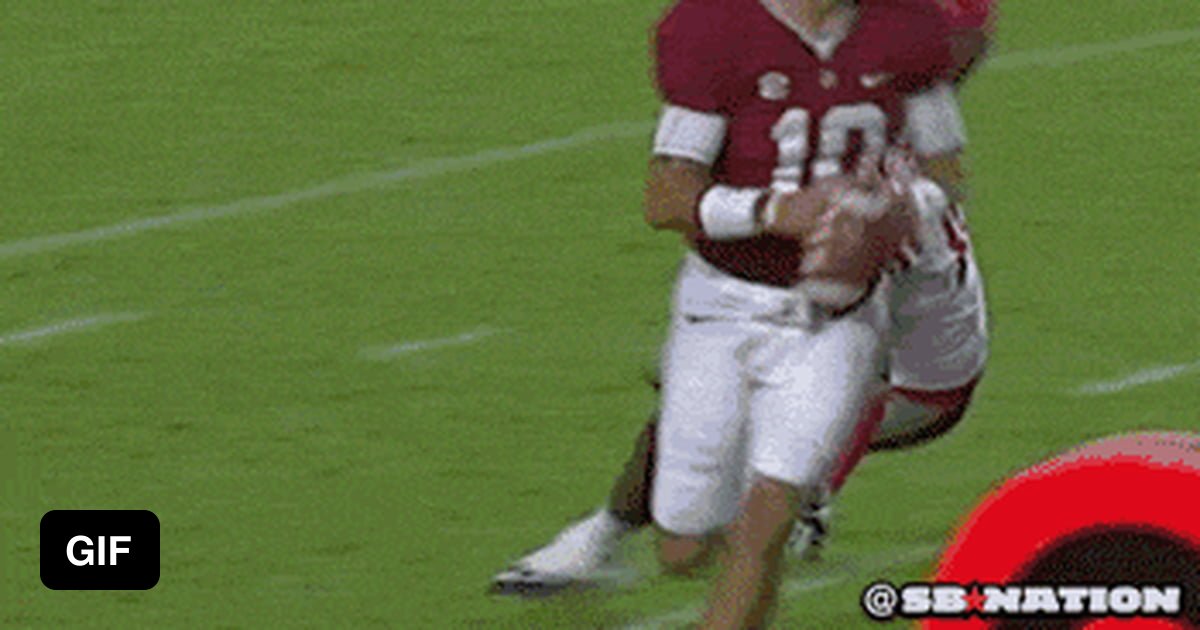 Referee throws a flag right into Ole Miss player's eye. (He's okay