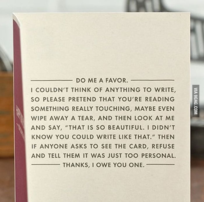 Best Card Ever 9gag