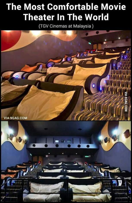 The Most Comfortable Movie Theater 9gag