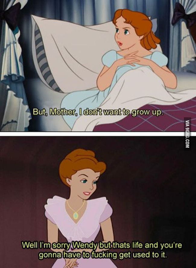 Grow up, Wendy - 9GAG