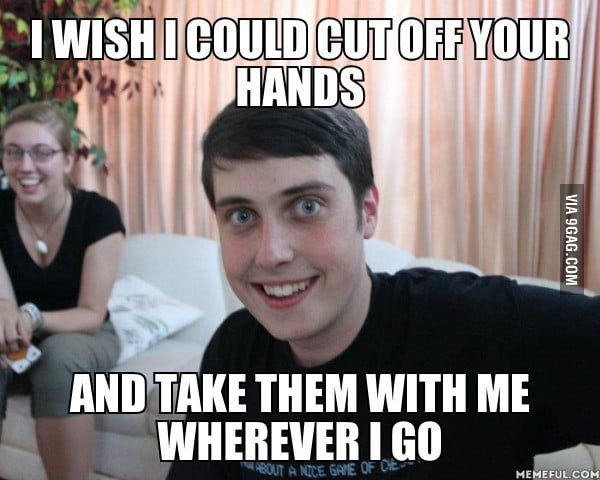 BF said this to me last night while I was playing with his hair... - 9GAG