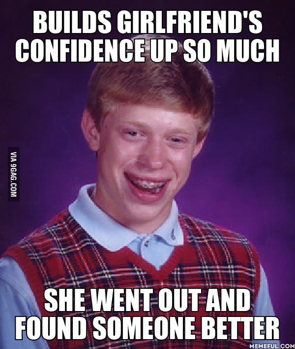 Bad Luck Brian loses even when he succeeds - 9GAG