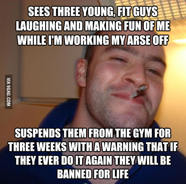 My gym manager is a GGG - 9GAG