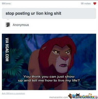 Lion King wins! The word had been spoken - 9GAG