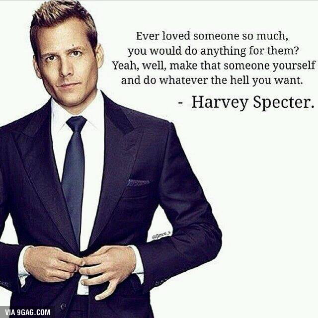 Harvey Specter way - 9GAG