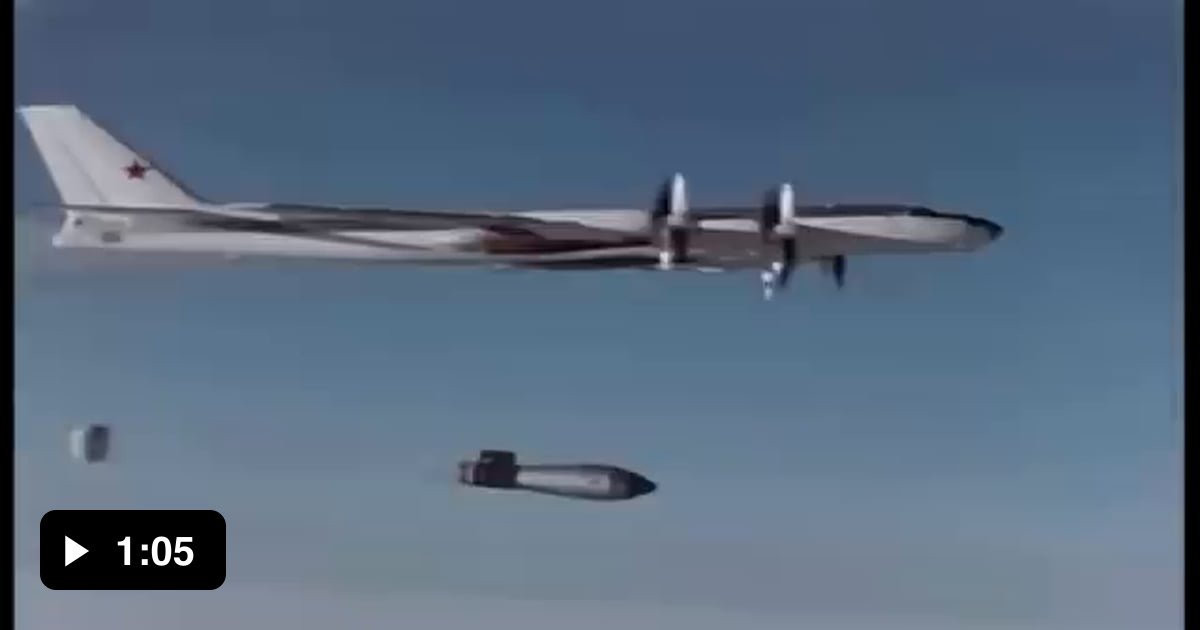 The Largest Bomb Ever Tested Tsar Bomb 50 Megatons Or 50 000 Kilotons 