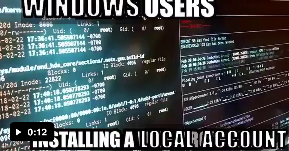 Linux users strike back - 9GAG