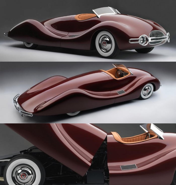 The 1948 Buick Streamliner by Norman E. Timbs is an iconic example of ...