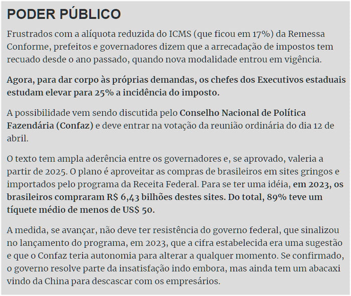 Governo dos Pobres procede em planejar ferrar mais a população