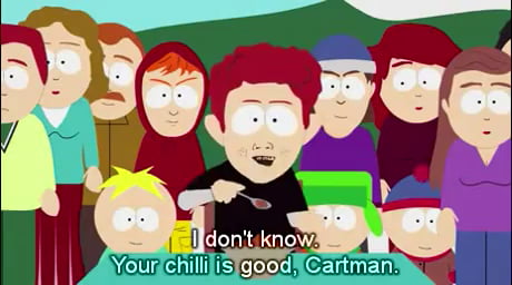 south park eric cartman voice change