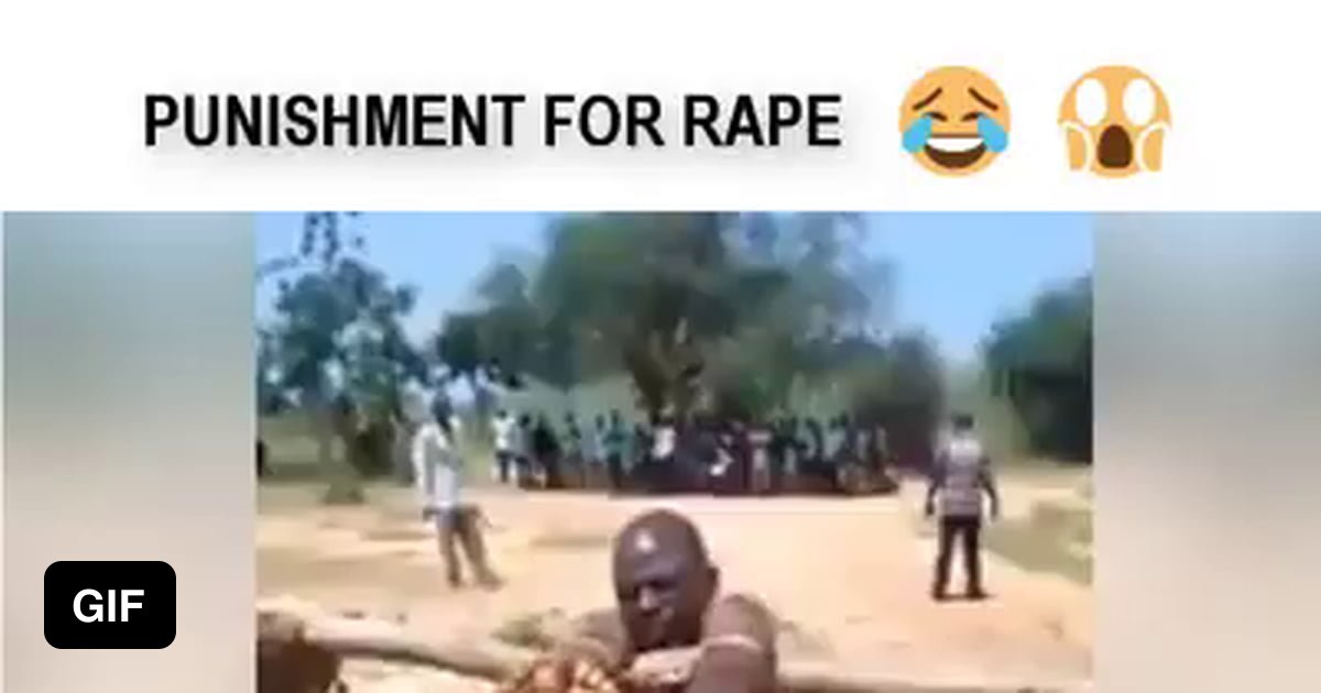 The punishment for raping an under age girl in this country is to have a rock hang from your testicles! Sorry for cancer.