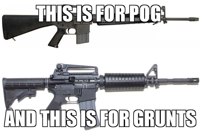 This is my rifle, This is my gun - 9GAG