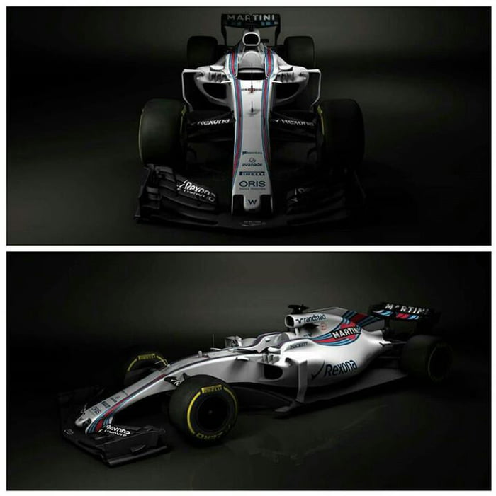 Williams reveal their 2017 car. - 9GAG