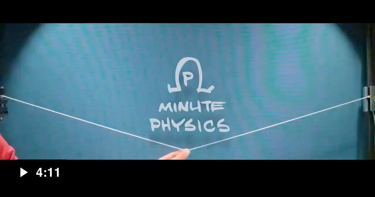 Cool look at the actual shape of waves on a string instrument. - 9GAG