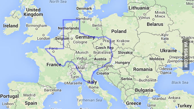 Texas On Europe Map For Those Wondering, This Is How Big Texas Is Vs. Europe. - 9Gag