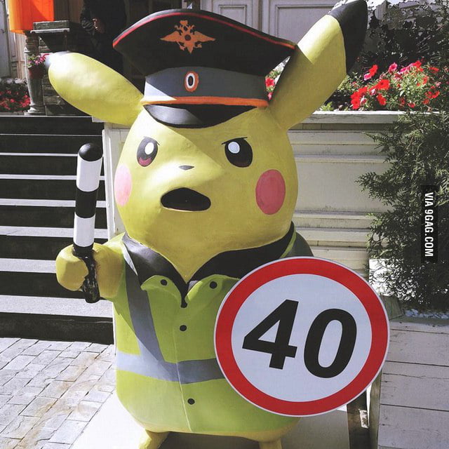 In Soviet Russia Pikachu catch you!! - 9GAG