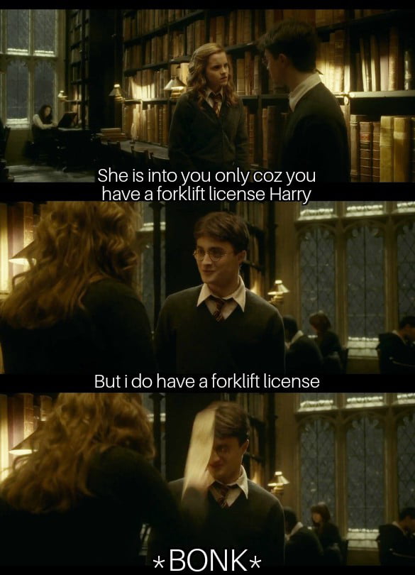 Harry Potter And The Curious Case Of Is She Into Me? - 9gag